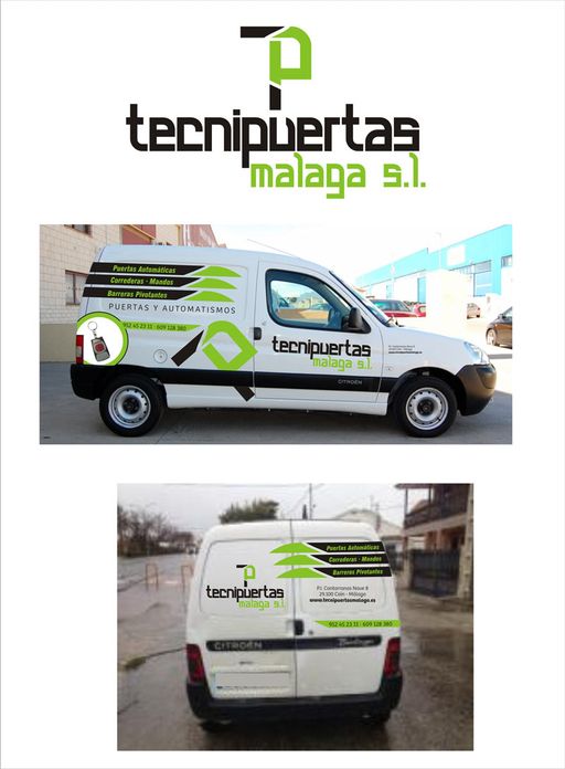 Tecnipuertas Málaga furgonetas 