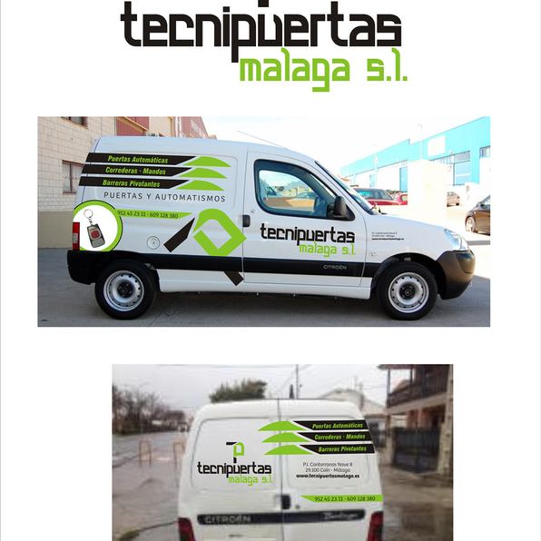 Tecnipuertas Málaga furgonetas 
