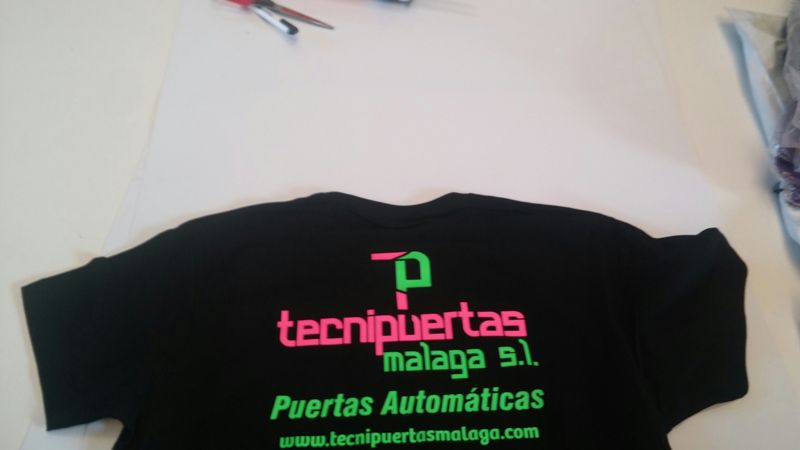 Tecnipuertas Málaga camiseta
