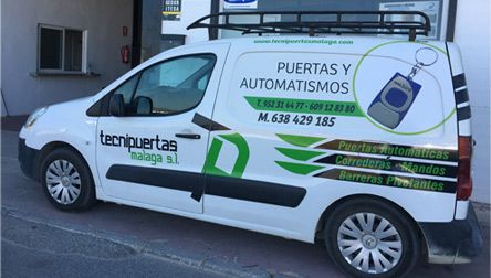 Tecnipuertas Málaga carro 